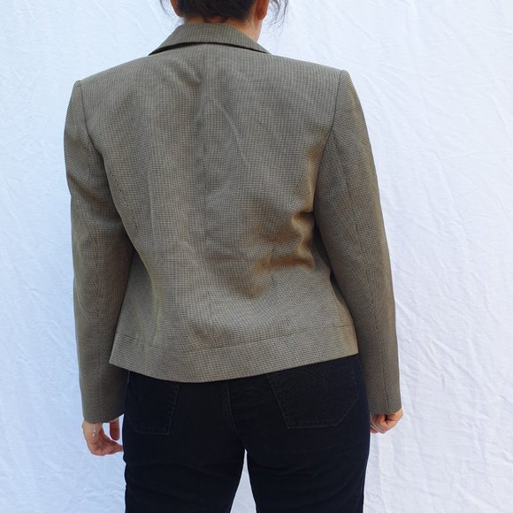 VINTAGE CROPPED BLAZER - Picture 3 of 5